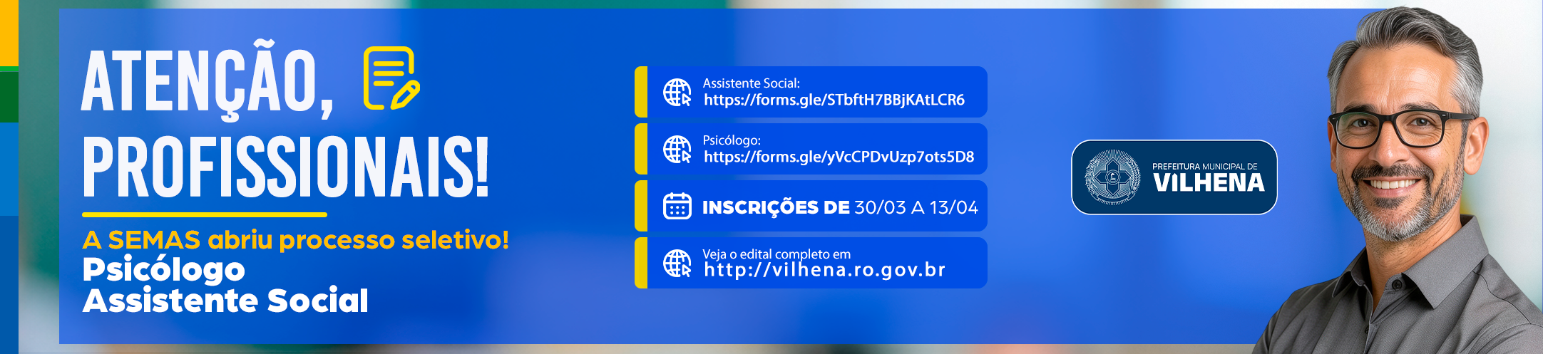 PROCESSO SELETIVO SIMPLIFICADO N 001 2026 SEMAS